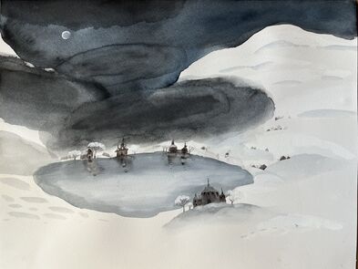 Kostely v Jasině - 3 000 Kč