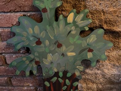 Fíkovník před jeskyní